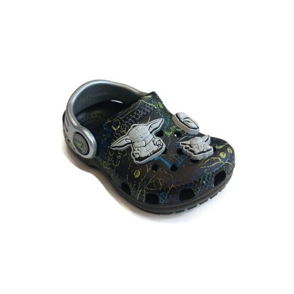 CROCS Grogu Clog T Unisex Toddler Size C4 (1-2 Years Old) Slip On Clogs Shoes - Picture 2 of 7